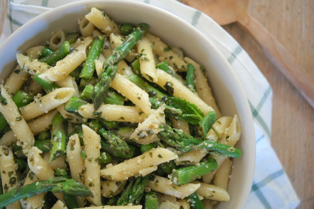 Vegetable Pesto Pasta