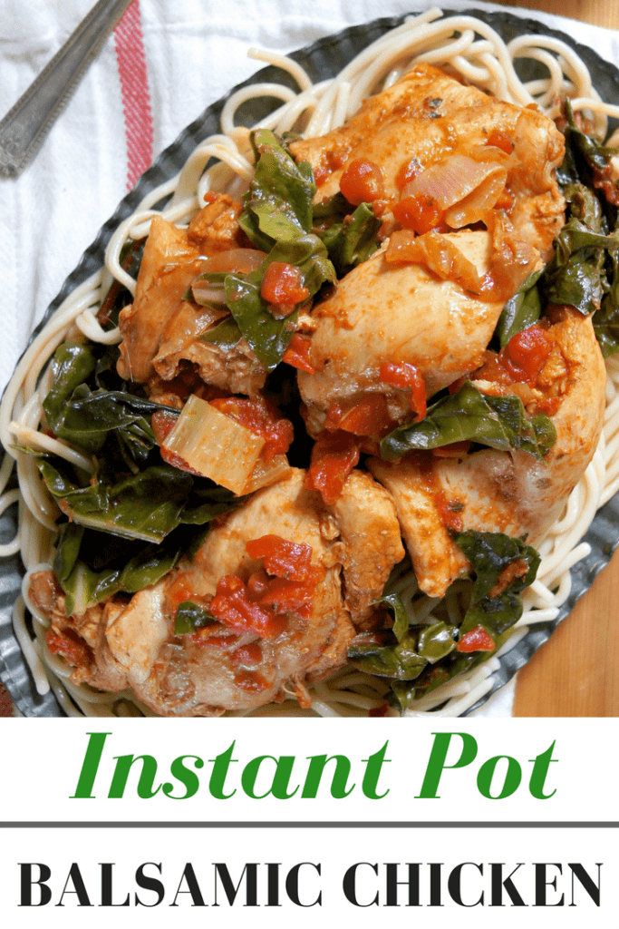 Instant Pot balsamic chicken