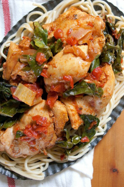 Slow Cooker Balsamic Chicken and Tomatoes