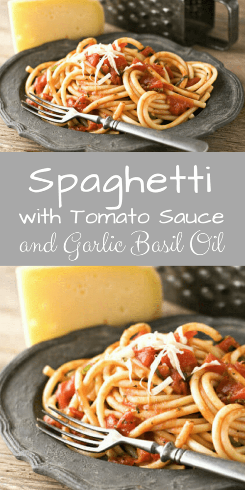 Best Spaghetti with Tomato Basil Sauce - Mom's Kitchen Handbook