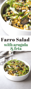 Farro Salad with Arugula and Feta
