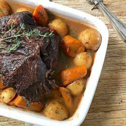 Slow Cooker Pot Roast with Vegetables