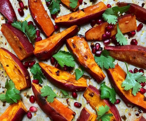 honey glazed sweet potatoes