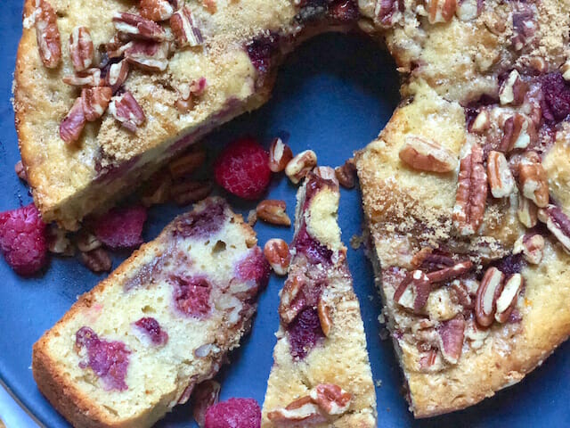 Raspberry Coffee Cake