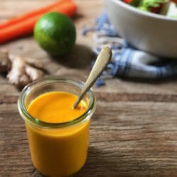 Carrot Miso Ginger Dressing