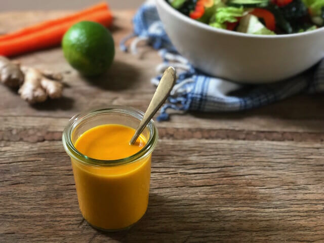 Carrot Miso Ginger Dressing