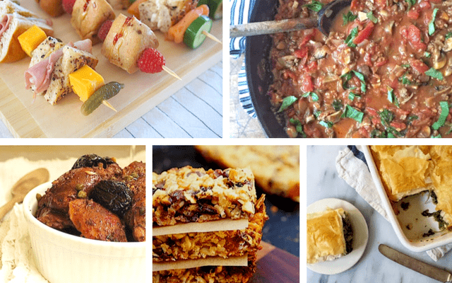 weeknight rescue free meal plan