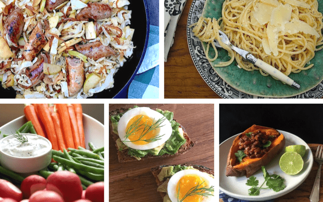 Weeknight Rescue Free Weekly Meal Plan