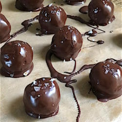 Walnut Ginger Date Truffles