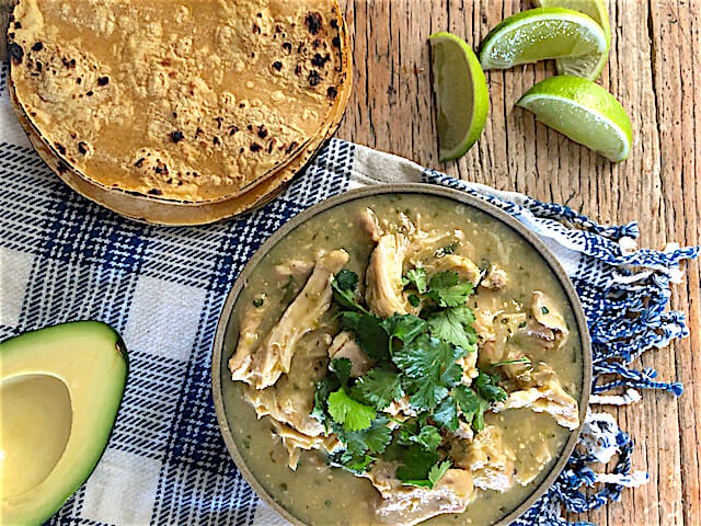 Instant Pot Chicken in Salsa Verde