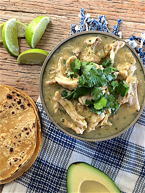 Instant Pot Chicken in Salsa Verde