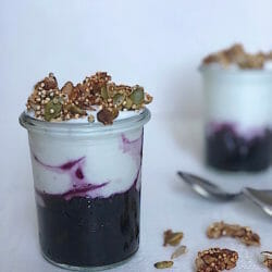 Wild Blueberry Parfait