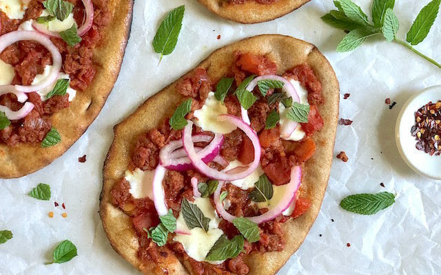 Lamb Pizza