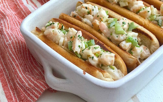 New England Style Shrimp Roll