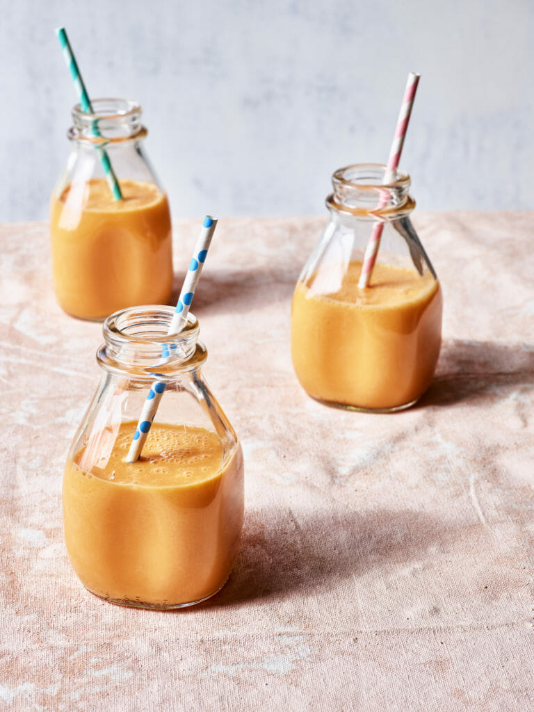 Carrot ginger smoothie
