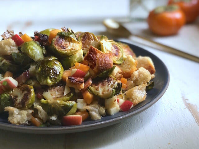 roasted Brussels sprouts salad recipe