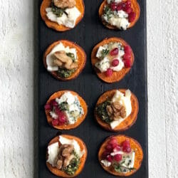 Sweet Potato Crostini