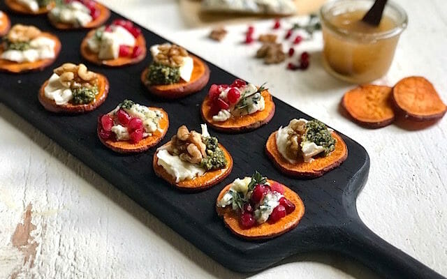 Sweet Potato Crostini