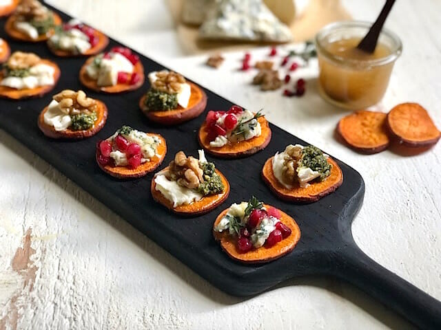 Sweet Potato Crostini