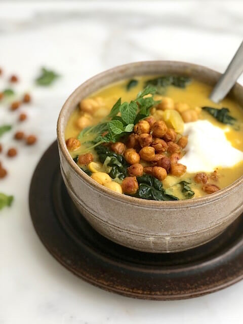 Coconut Lime Chickpea Stew