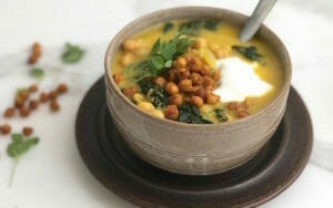 Coconut Lime Chickpea Stew