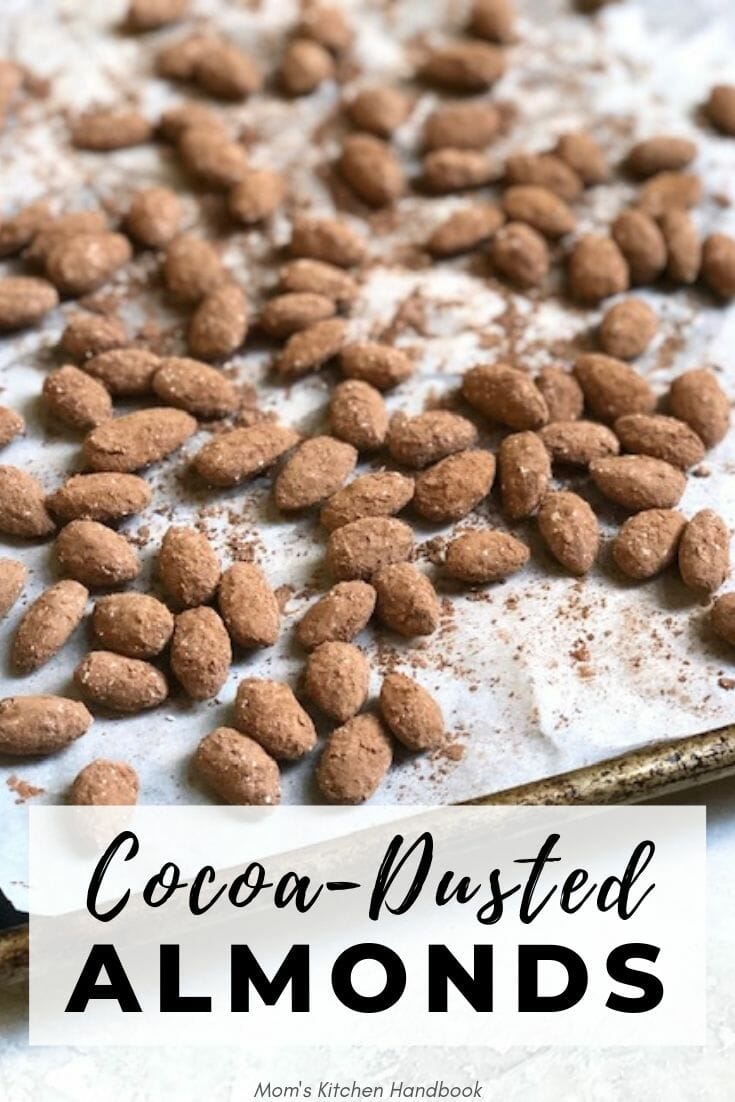 Cocoa Dusted Almonds 2 Mom's Kitchen Handbook