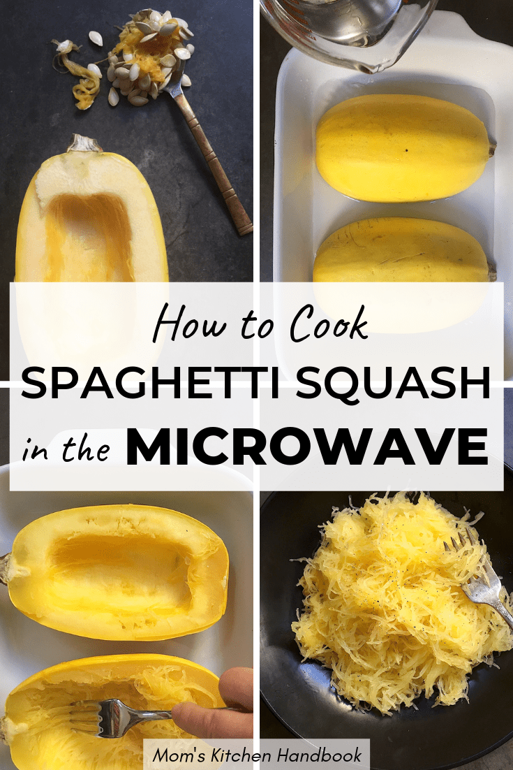 How to Cook Spaghetti Squash in the Microwave in just a few easy steps