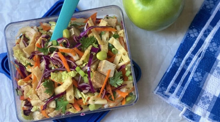 Vegetarian Chinese Chickenless Salad