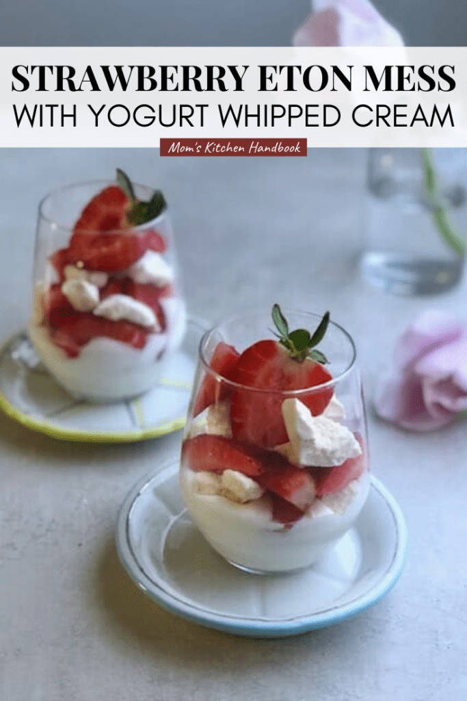 Pinterest graphic for Eton Mess