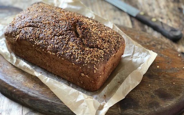 simple no-knead wheat bread