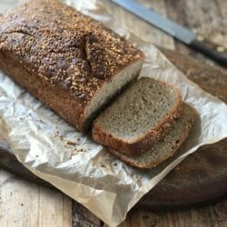 Simple no-knead wheat bread