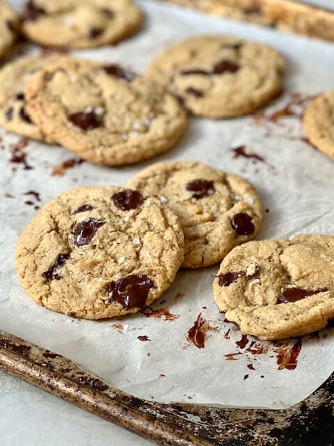 chocolate chip makeover cookies