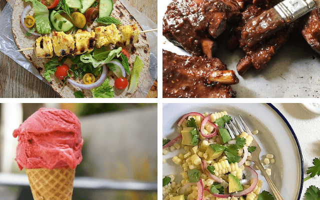 6 simple summer menus