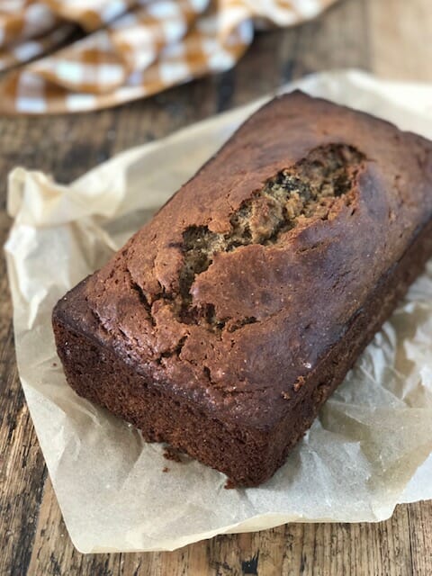 Tender Banana Bread with Walnuts and Chocolate Chips