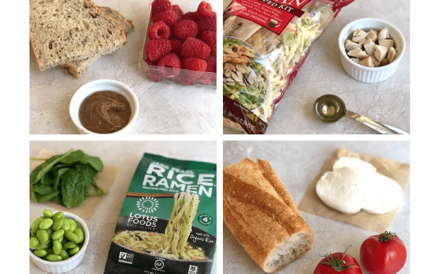 3 ingredient lunches for kids and adults