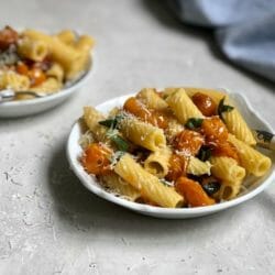 Slow Roasted Cherry Tomato Pasta