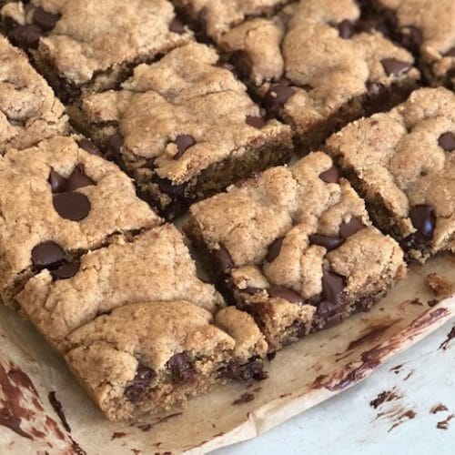 Peanut Butter Chickpea Blondies Mom's Kitchen Handbook