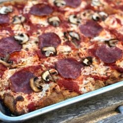 Easy, No-Knead Sheet Pan Pizza