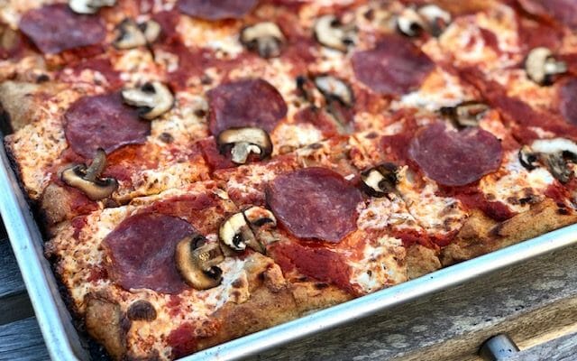 Easy, No-Knead Sheet Pan Pizza