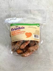 Friedas organic turmeric from Costco, a healthy food