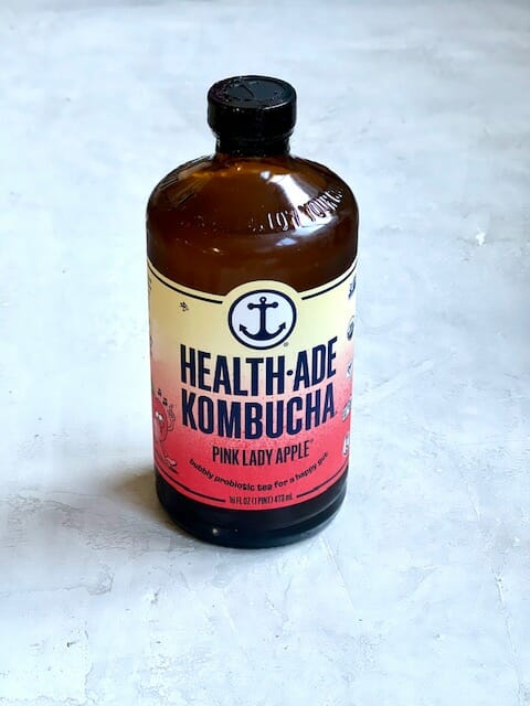 bottle of kombucha
