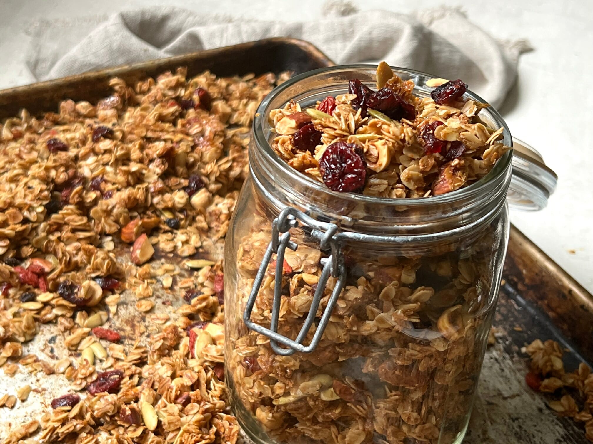 OneBowl Maple Coconut Granola Mom's Kitchen Handbook