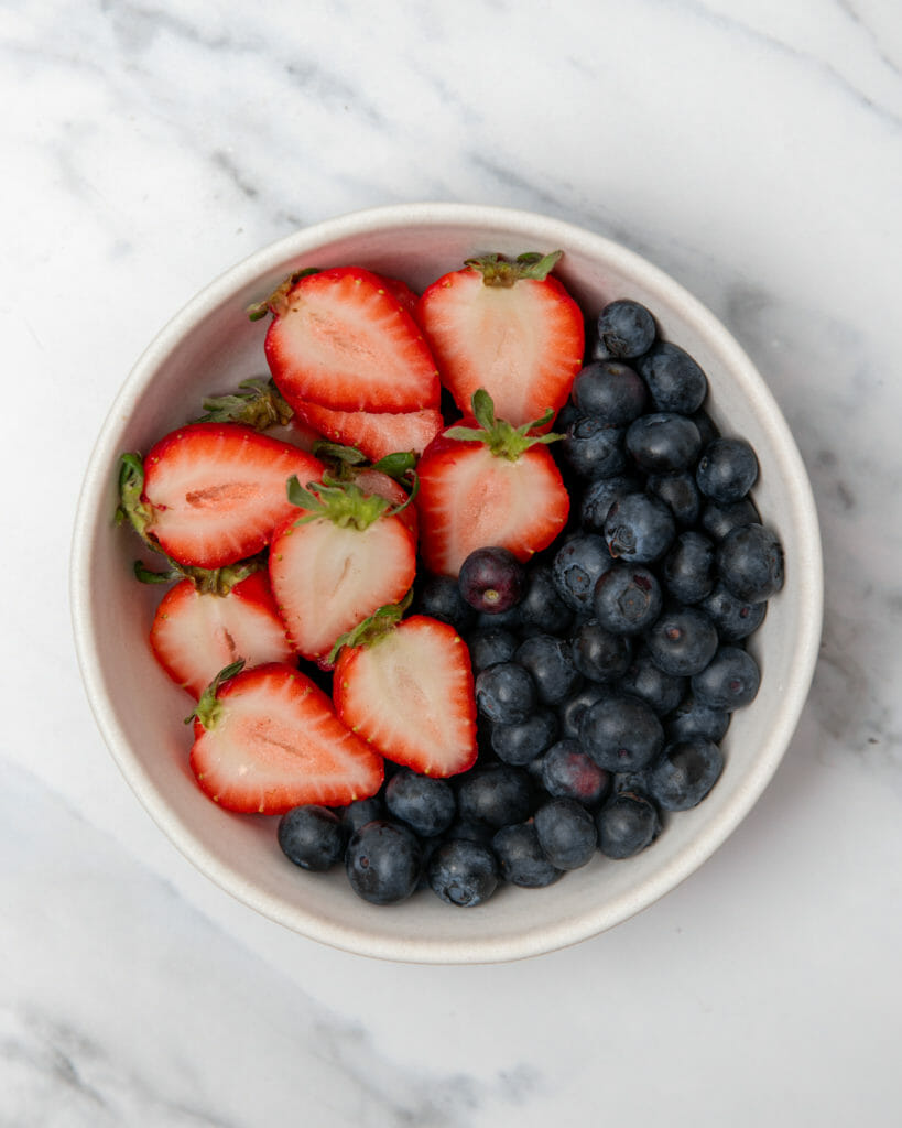 bowl of berries one of 10 foods to boost heart health