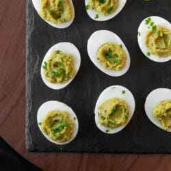 avocado deviled eggs