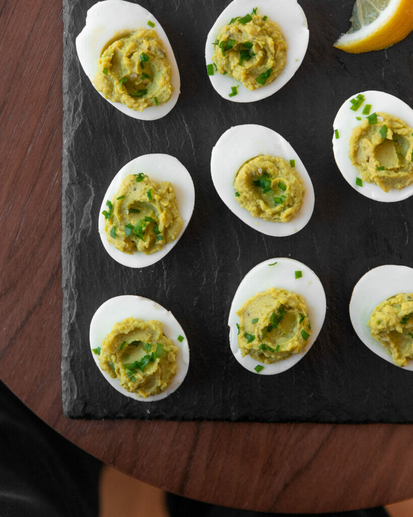 avocado deviled eggs