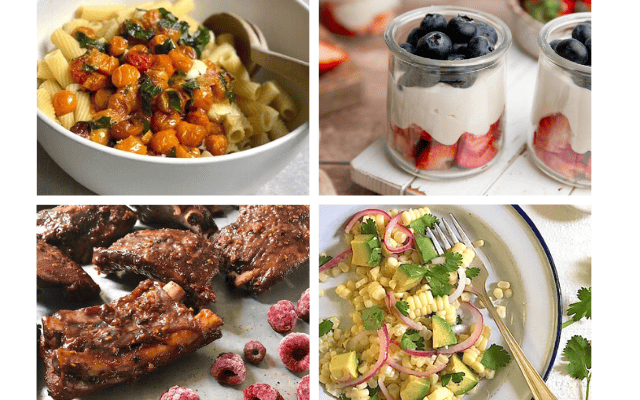 6 summer menus for having people over