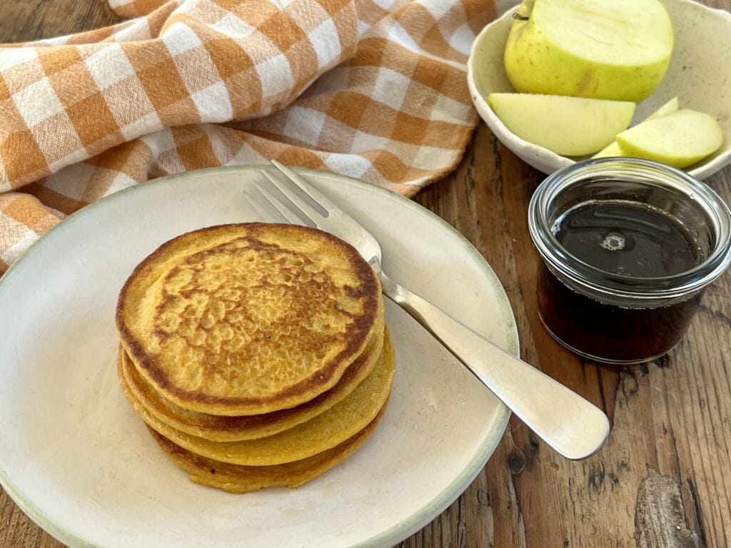 pumpkin protein pancakes