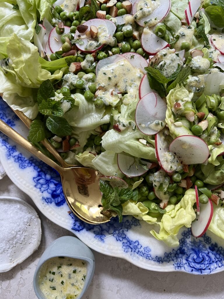 Greenest spring salad 