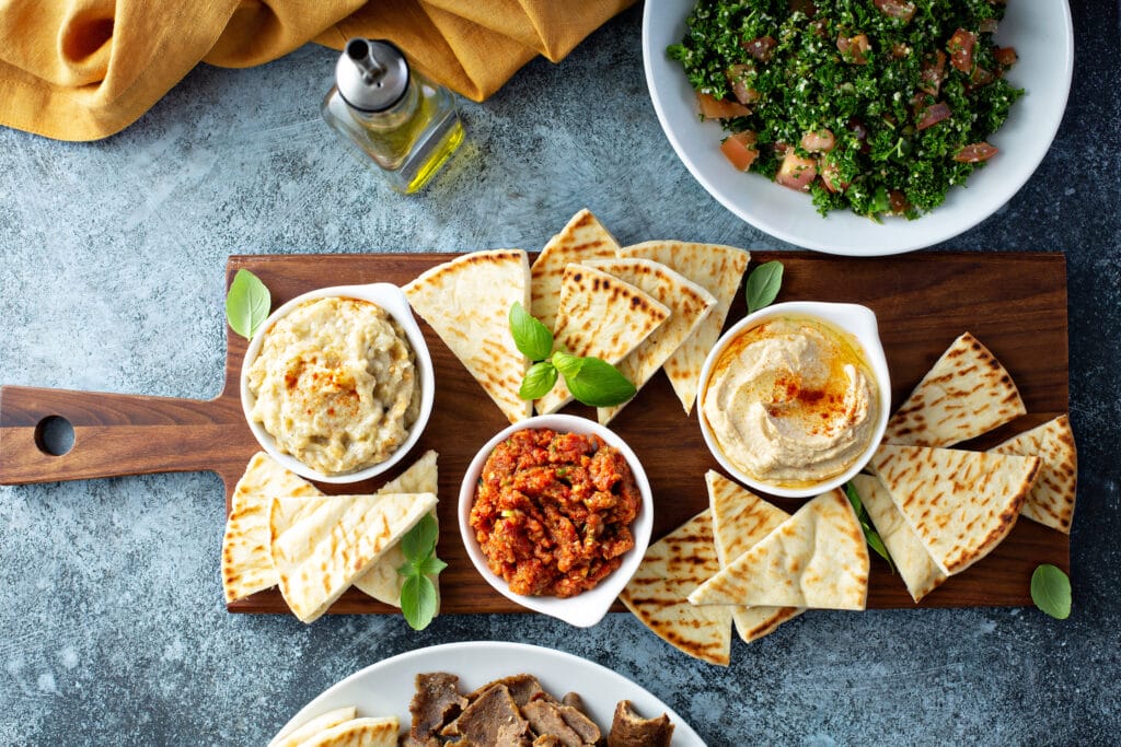 How to make a mezze platter w muhammara